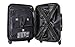 Genius Pack Hardside Luggage Spinner - Smart, Organized, Lightweight Suitcase - TSA Approved Maximum Allowance Cabin Size (Aerial - Brushed Chrome)