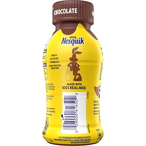 NESQUIK CHOCOLATE LOWFAT MILK, READY TO DRINK