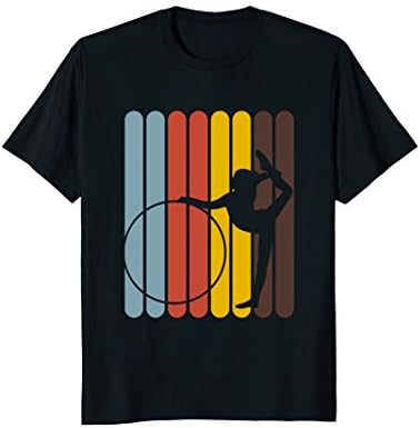 Rhythmic Gymnastics Ring Retro T-Shirt