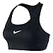 NIKE New Women 's Victory Compression Bra Binary, Black /Black, Medium