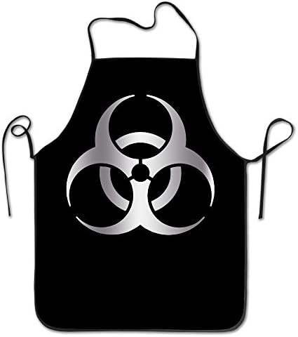 Resident Evil Biohazard Sym Platinum Logo Kitchen BBQ Apron