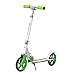 Goplus Folding Kick Scooter for Teen Deluxe Aluminum 2 Big PU Wheels Glider Adjustable Height w/ Kickstand Christmas Gift for Kids, 220lbs Capacity