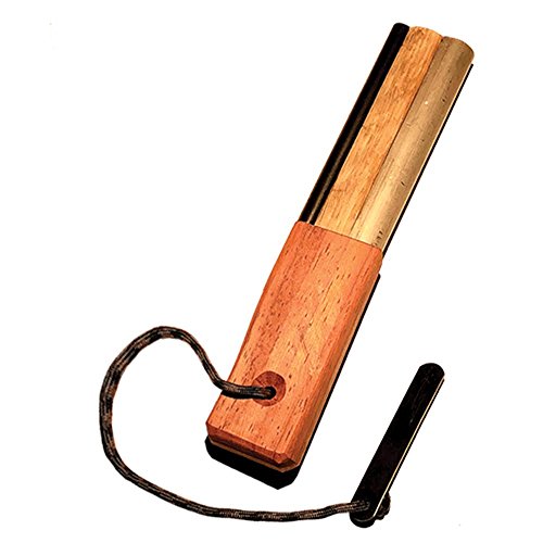 Fire-Fast Inferno. Best Emergency Waterproof Survival Fire Starter. Magnesium & Euro Fire Steel Ferro Rod. Durable Tool for Bushcraft, Camping, Backpacking, Hiking, Hunting, or Bug Out Bag.