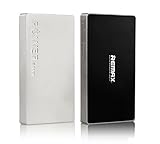 Karnotech REMAX 6000mAh Power Bank with 2.1A Output, Super alloy Battery Pack High Capacity Portable Charger for iPhone, iPad, Samsung Galaxy, Android devices RPP-30 Silver