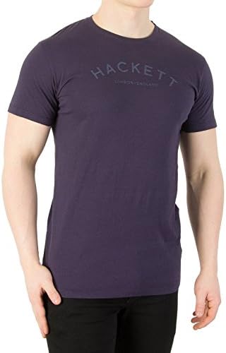 Hackett London Men's Mr Classic T-Shirt, Blue, Large