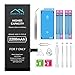 Battery for iPhone 7 2200mAh High Capacity Replacement iPhone 7 Battery, Professional Complete Tool with Two Adhesive Strips and User Manual 0 Cycle Upgrade (for iPhone 7 Only)
