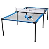 Franklin Sports SypderPong Tennis - Table Tennis, Volleyball and 4-Square Outdoor Game - Indoor or Outdoor Game for Kids - Includes Net, Table, Paddles and Ball