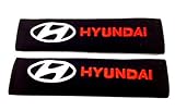 Hyundai Seat Belt Cover Shoulder Pad (Red Lettering)