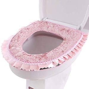 Yuzhijie Gouden fluwelen kant rits toiletbril rits capuchon stoel toilet cover Taobao explosie kan worden gereinigd, 5