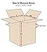 Aviditi MD181818 Multi-Depth Corrugated Box, 18