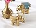 Kate Aspen Lucky Elephant Golden Tealight Holder