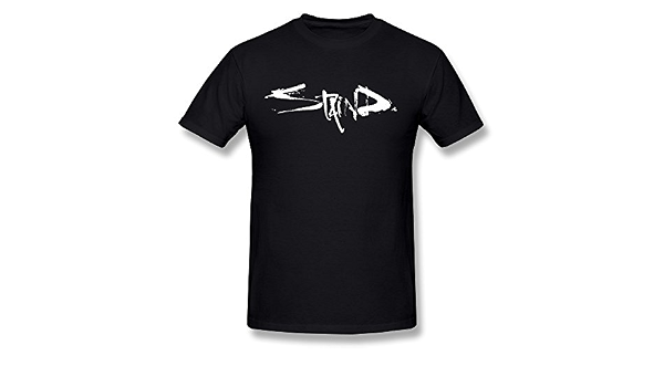 Men's Staind Band Logo T-shirt: Amazon 
