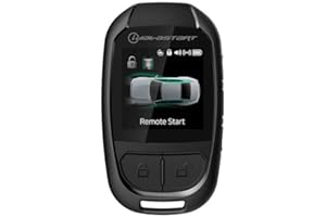 TR4650A iData-Start 2-Way LCD Replacement Remote – 5-Button Long-Range Transmitter with Up to 1 Mile Range – Compatible with 
