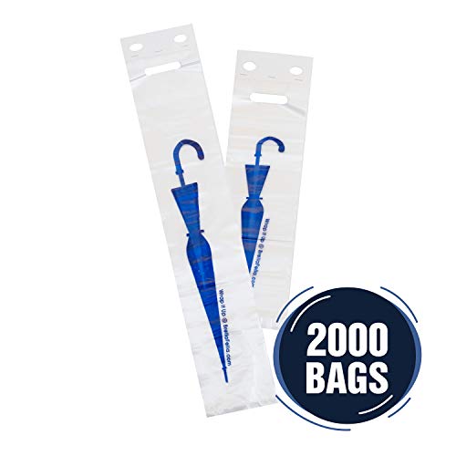 Brella Fella - Universal Fit Umbrella Bags - Combo Pack - 1,000 28" Large & 1,000 16.5" Small Wrapper Disposable Covers - Thumbnail 7