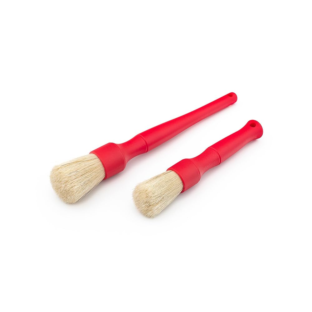 Detail Factory Boar Detailing Brush Set (red) Image