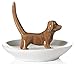 Beth Marie Luxury Boutique Dog Ring Holder, Beautiful Ceramic Engagement and Wedding Ring Holder, Size: 3.25