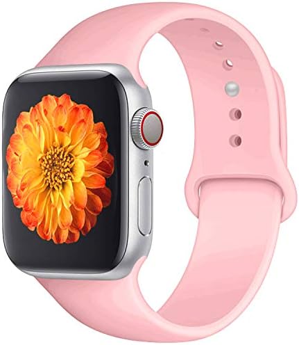 Tounique Watch Band for Apple Watch Strap Wristbands Silicon Replacement Band for 38/42mm Apple Watch Series 3/2/1/Sport Edition 14colors