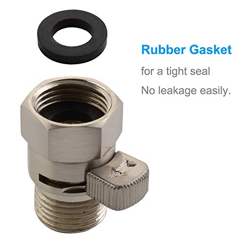 Water Flow Restrictor, APLusee Brass Shower Head Pressure Reducer