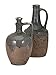 IMAX 13323 Bardot Blue Stone Large Ceramic Jug - 7.5 in. (W) x 15 in. (H) Handcrafted, Fire Glazed Clay Jug in Antiqued Look. Home Decor Stoneware