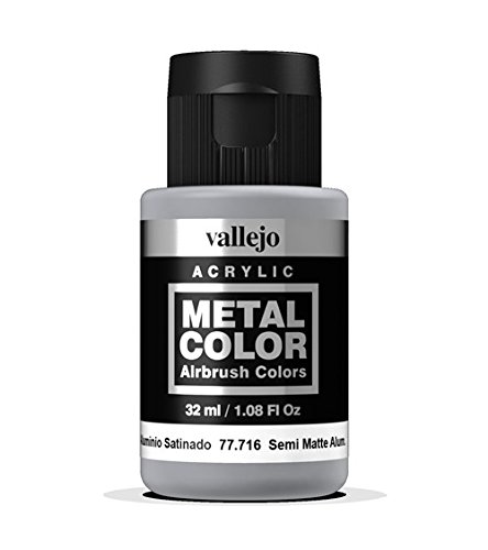 Vallejo Semi Matte Aluminum Metal 32ml Paint