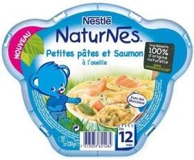 Nestlé Naturnes petites pates et saumon a l'oseille assiette 230 g- (for multi-item order extra postage cost will be reimbursed)