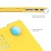 iBenzer Macbook Pro 15 Inch Case 2012-2015, Soft Touch Hard Case Shell Cover with Keyboard Cover for Apple MacBook Pro 15 with Retina Display A1398, Yellow, MMP15R-YW+1
