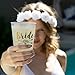 xo, Fetti Bachelorette Party Decorations Bride Tribe Reusable Cups - 16 Frost Flex Cups | Gold Bridal Shower Gift, Bridesmaid Favors