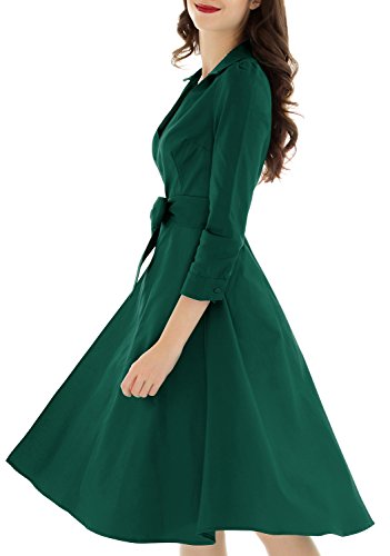 green emerald velvet dress Mac Duggal Polka Dot Charmeuse V-Neck Midi Dress
