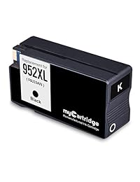 mycartridge 952 x l 952 XL cartucho de tinta reemplazo Remanufacturados para Impresoras Officejet Pro 8210 8710 8720 Series (1 BK, 1 Cian, 1 Magenta, 1 Amarillo)