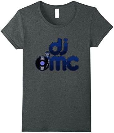 Womens DJ DMC Shirt Custom XL Dark Heather