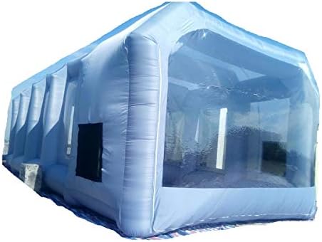 Inflatable Spray Booth Custom Tent Car Paint Booth Inflatable Car (26x13x10Ft)