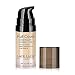 Pro Full Cover Liquid Concealer, Waterproof Smooth Matte Flawless Finish Creamy Foundation Concealer for Under Eye Dark Circles Spot Face Concealer Corrector Makeup Base (01.Light Natural 12ml)
