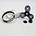 Fidget Spinner Toy Stress Reducer, Fingertip gyro with New Ball Bearing Good for ADD, ADHD, Anxiety Multipurpose convenient EDC Focus Toy(black blue)
