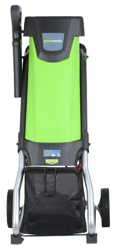Greenworks 15 Amp Corded Shredder & Chipper 24052 - Image 4