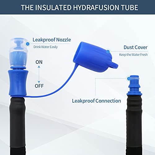 KEELOOO 2L Hydration Bladder BPA Free, 2 Liter Leak Proof Water