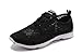 Kenswalk Men's Aqua Water Shoes Lightweight Quick Drying Boating Barefoot Sneakers for Beach Pool Swim(US 11,Black and White Men 2017)
