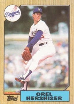 1988 topps orel hershiser