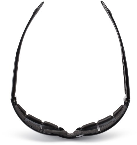 Bobster Shield Sport Sunglasses,Black Frame/Smoked Lens,one size