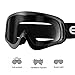 ENKEEO Motorcycle Goggles ATV Dirt Bike Off Road Racing MX Goggles Dust Proof Bendable Eyewear for Cycling Motocross Skiing