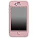 Majesticase iPhone 4/4S Case - 3 Layers Diamante Bling Crystals Full Body Hybrid Armor Protection Cover + FREE Stylus in Rose Gold