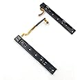 TOMIEYT02 Joy-Con Part for Nintendo Switch NS NX Joy-Con Console - Left+Right Slider Rail with Flex Cable Fix Part