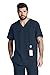 Barco One 0115 Men's V-Neck Top (Steel, Large)