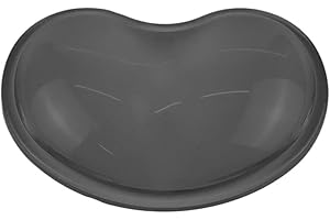 ABRONDA Gel Keyboard & Mouse Wrist Rest Set - Keyboard Wrist Rest Pad & Mouse Support for Office Gaming Pad Computer Laptop Ergonomic Comfortable Pain Relief- Pad Set (Mouse Support Only)