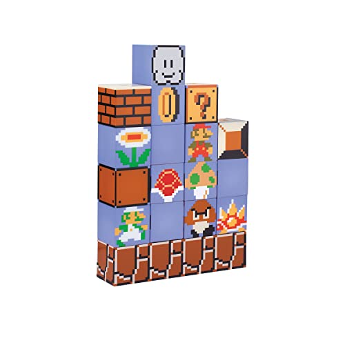Paladone Super Mario Bros Build a Level Light - Officially Licensed Merchandise