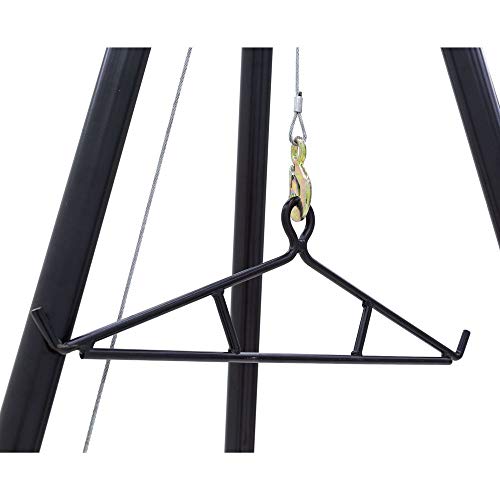 Kill Shot 500 lbs. Capacity Tripod Game Hoist with Gambrel - Image 6