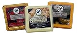 Savory, Gourmet Cheeses, 6 Oz Squares (3 -Assorted Packs)