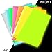 6 Sheets Glow in The Dark Vinyl Luminous Heat Transfer Vinyl HTV for Shirt 12×10