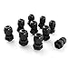 25 Pcs PG7 Black Plastic Waterproof Cable Wire Glands Joints