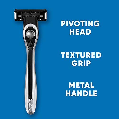 Made For YOU by BIC Shaving Razor Blades for Men & Women, with 2 Cartridge Refills - 5-Blade Razors for a Smooth Close Shave & Hair Removal, NICKEL