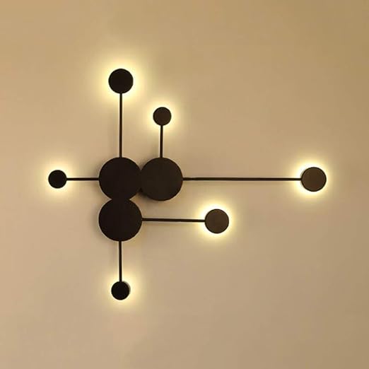 pared interior moderna apliques